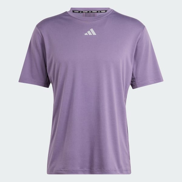 Purple adidas shirt outlet