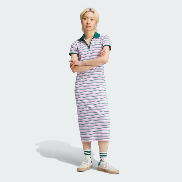 Multicolor '80s Dress