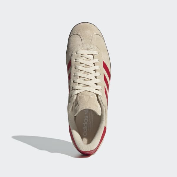 【ガッツレー】大判/ベージュとカフェオレのトルコラグ　No.555 アディダス ガゼル / Gazelle - ベージュ | アディダス ジャパン