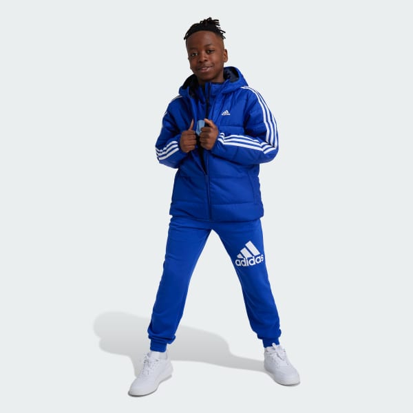 Blue Essentials 3-Stripes Padded Jacket