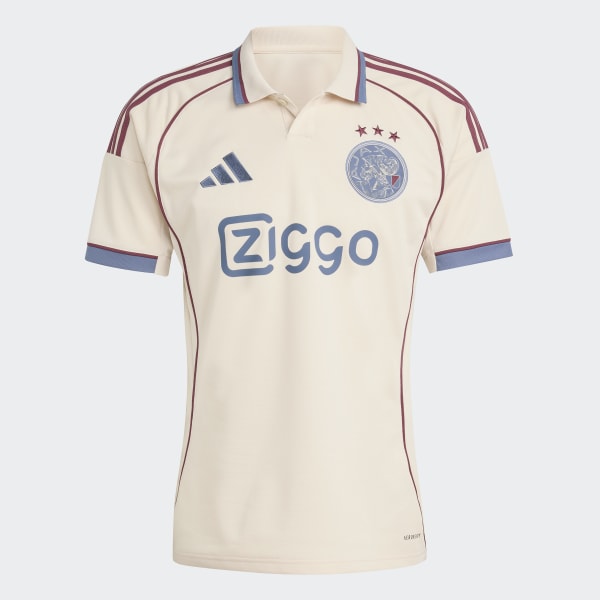 adidas Ajax Amsterdam 25/26 Third Jersey - Beige | Free Shipping