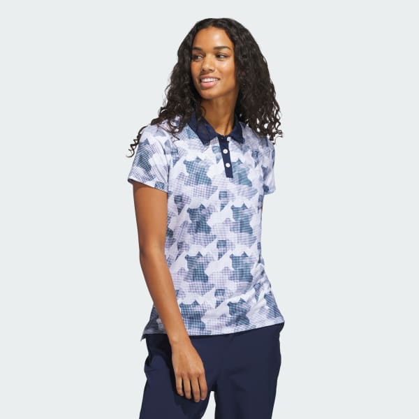 Μπλε Ultimate365 Printed Polo Shirt