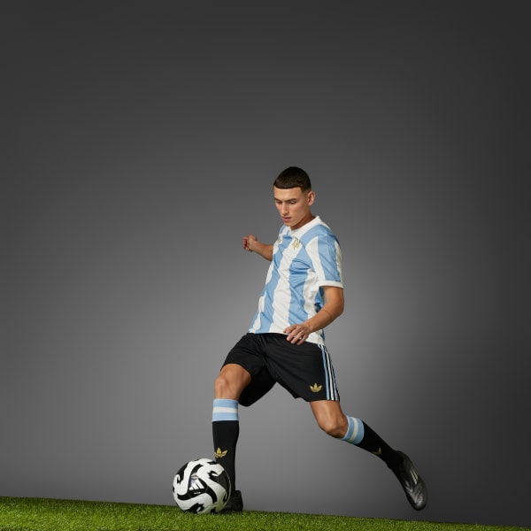 Schwarz Argentinien Anniversary Shorts