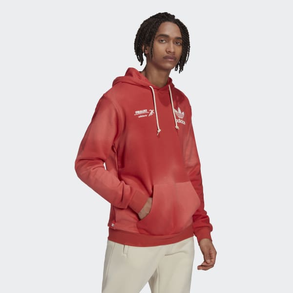 Vermelho Camisola com Capuz Mellow Ride Club