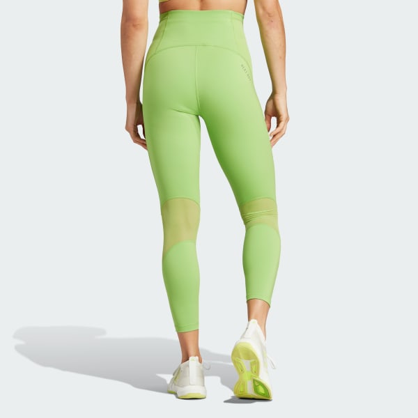 adidas Yoga Studio Luxe Crossover Waistband 7/8 Leggings - Green