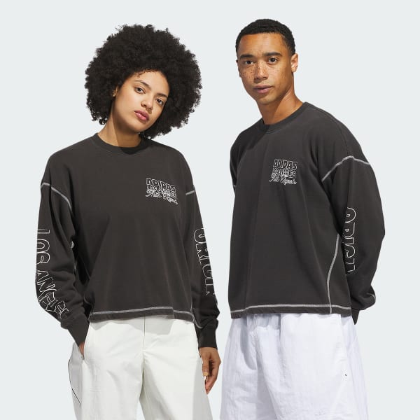 【AMERICANA】 WEEKEND LONG SLEEVE TEE Long Sleeve High Performance shirt (Americana Largemouth