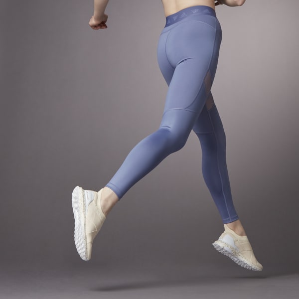 adidas Training Hyperglam leggings in violet