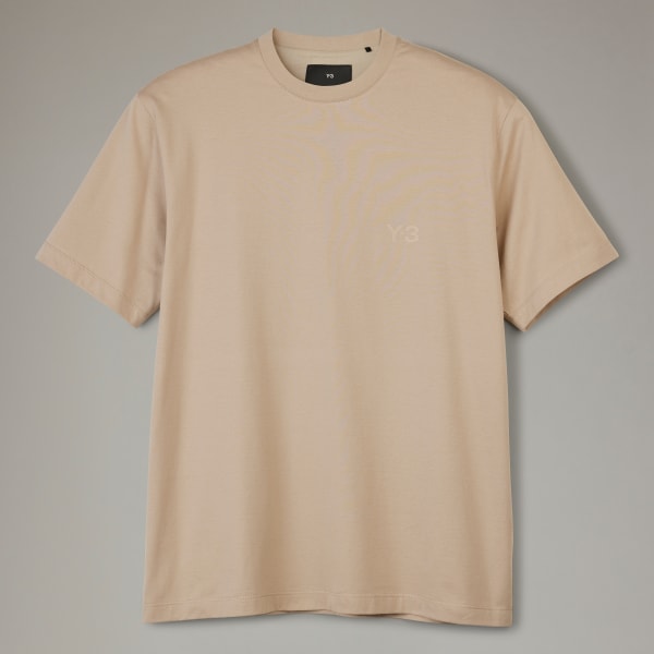 Brown Y-3 Relaxed Short Sleeve Tee
