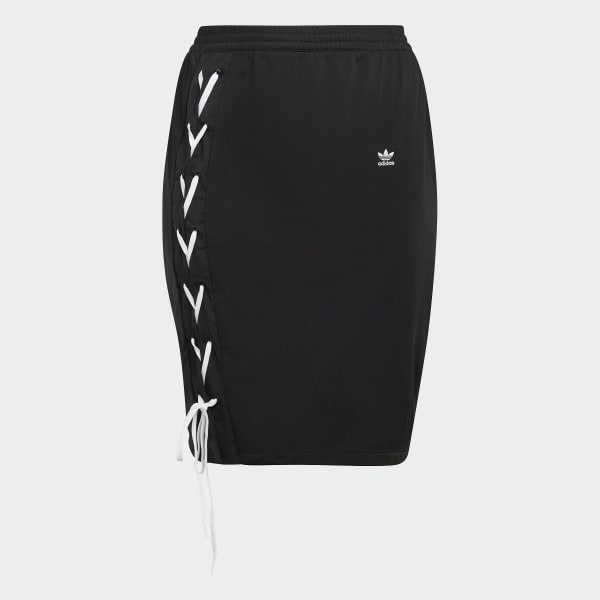 Zwart Always Original Laced Rok (Grote Maat) P1235