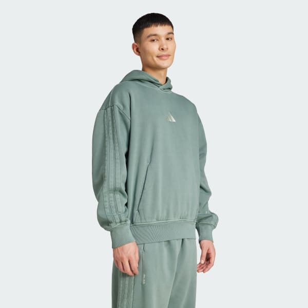 Verde Camisola com capuz em fleece ALL SZN