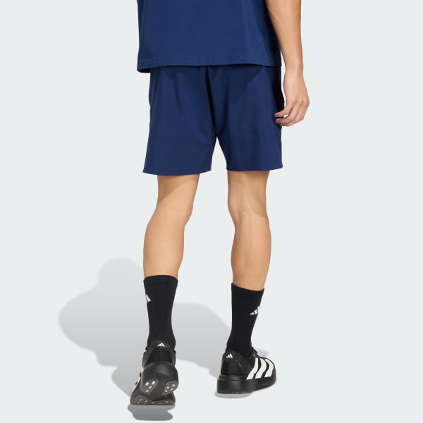 Blau TIRO TRAVEL WOVEN SHORTS