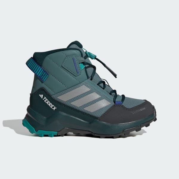 adidas Terrex Ax4r Mid CLIMAWARM+ Hiking Shoes Kids - Green