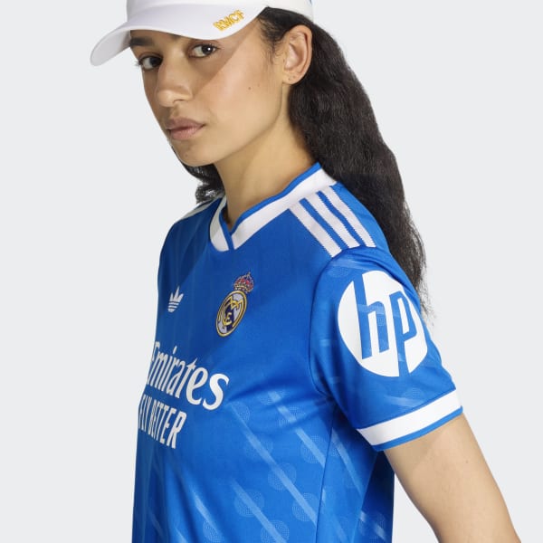 記念グッズ Adidas real marid jersey BNWT 23-24 Authentic Real Madrid Y-3 Adidas Fourth Jersey