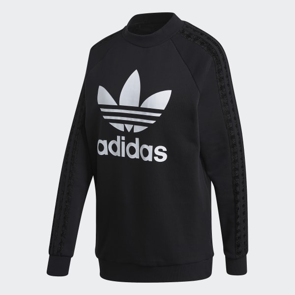 Adidas bellista trefoil lace sweatshirt clearance