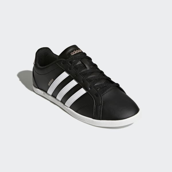 adidas coneo qt ladies trainers black