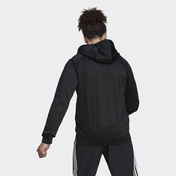 Black AEROREADY Game and Go Small Logo Full-Zip Hoodie TM629