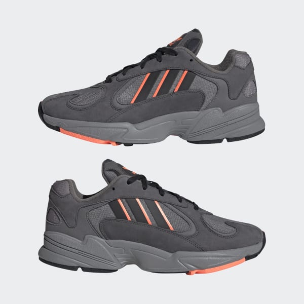 Gray adidas clearance yung shoes