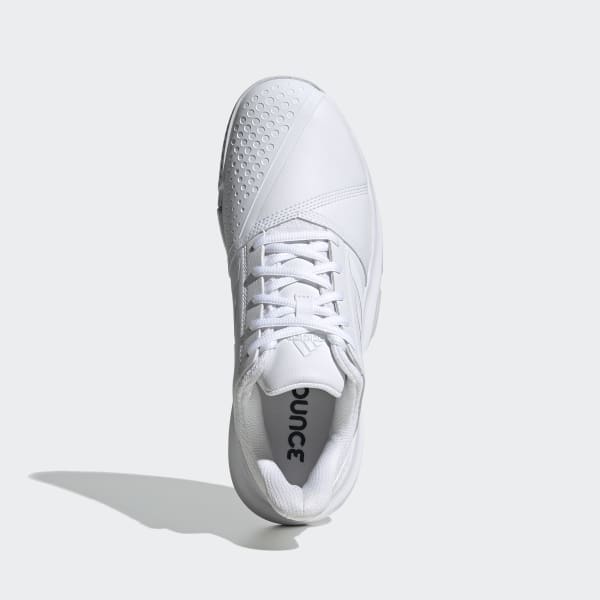 white leather tennis