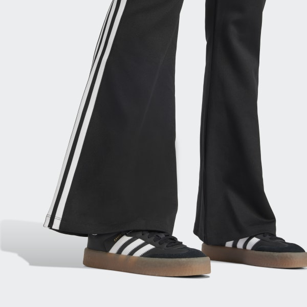 ボトムスその他 adidas Adicolor 3S Flared Track Pants JC5783 adicolor 3-Stripes Flared Track Pants, Black | adidas UK