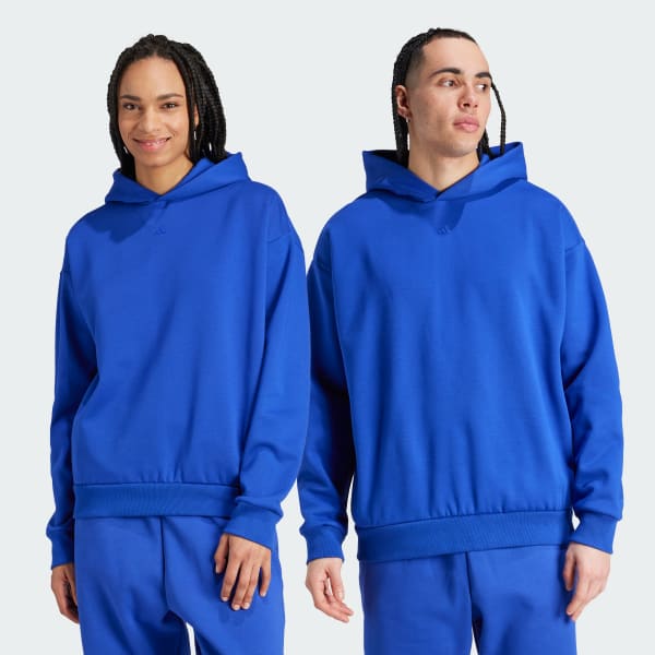 blauw adidas Basketball Hoodie
