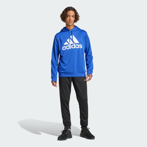 Azul Conjunto Sportswear Buzo con Capucha Felpa Francesa