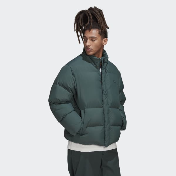 Green Down Puffer Jacket ZK386