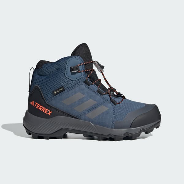adidas Terrex Mid GORE-TEX Hiking Shoes - Blue | Free Delivery | adidas UK