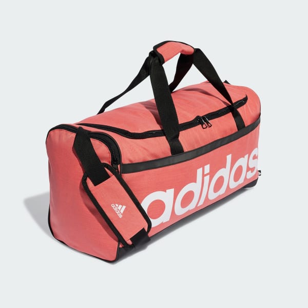 Red Essentials Linear Duffel Bag Medium