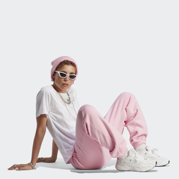 adidas Women's Lifestyle Essentials Fleece Joggers - Pink adidas US