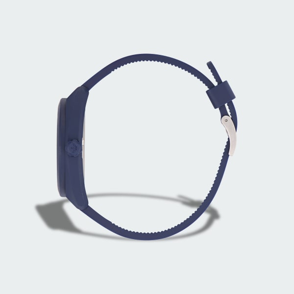 blauw Project Three Horloge