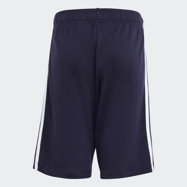 Blue Essentials 3-Stripes Knit Shorts