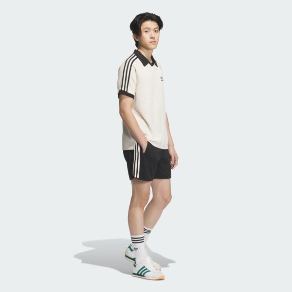 zwart Waffle Short