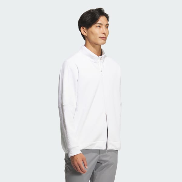 ホワイト 【ゴルフ】COLD. RDYファブリックミックスFZジャケット