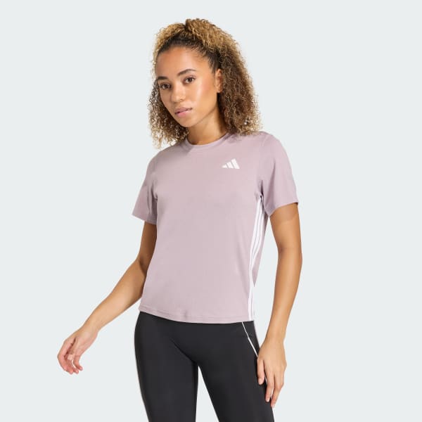 Violeta Remera Train Essentials 3 Tiras Entrenamiento
