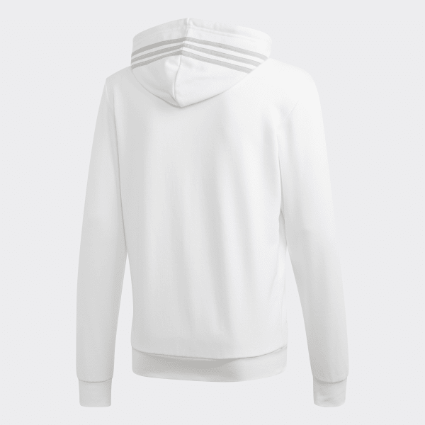 real madrid white hoodie