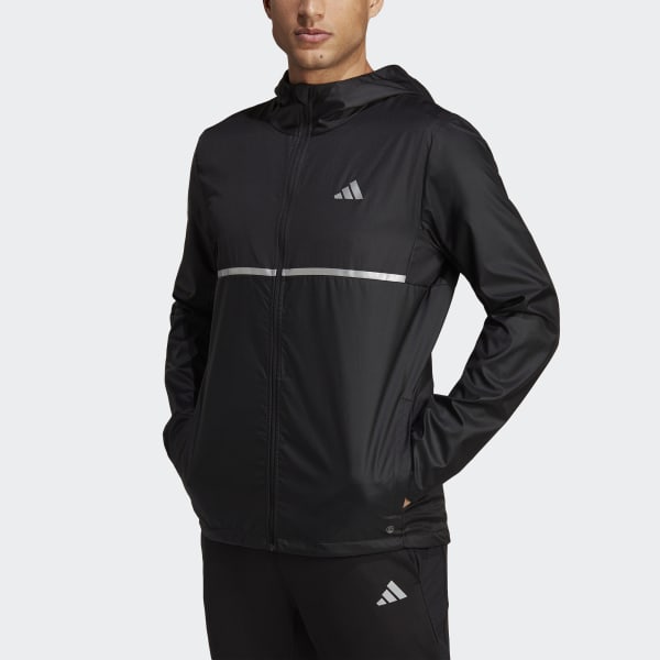 Adidas own the outlet run jacket grey
