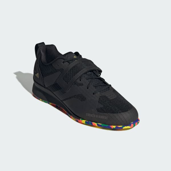 Black adidas weightlifting shoes sales
