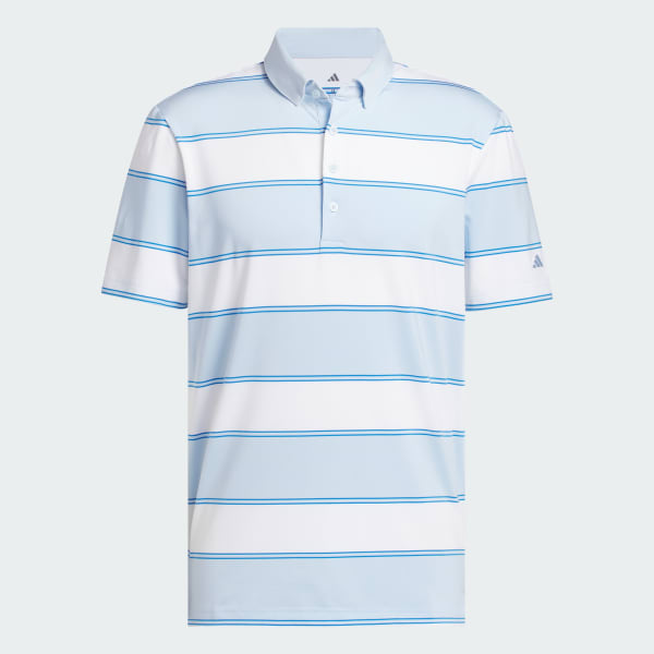 Blauw ULTIMATE365+ JUMBO STRIPE CLIMACOOL POLOSHIRT