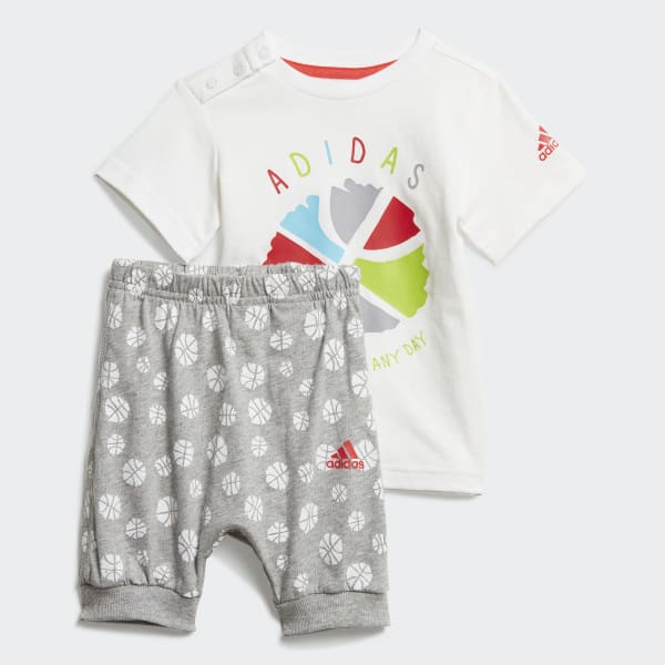 adidas infant short set