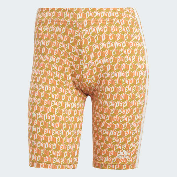 Amarillo Calzas Cortas adidas x FARM Rio Tiro Medio