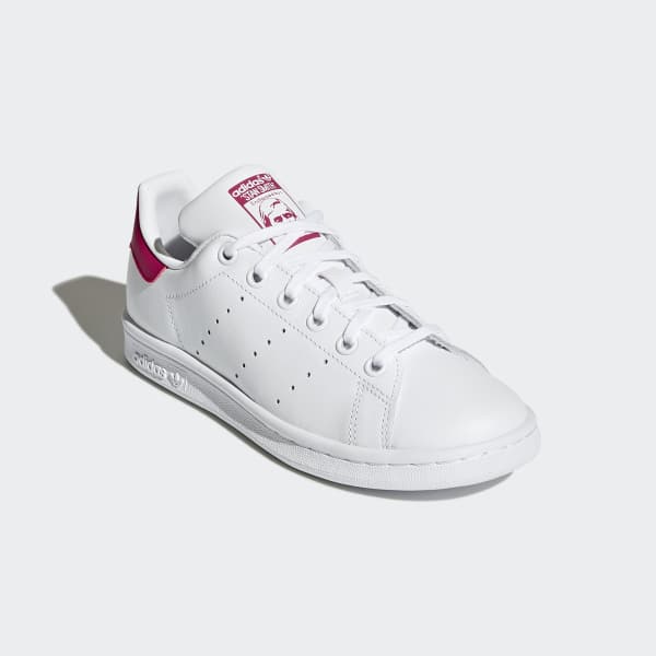 Stan smith blanco y rosa sales
