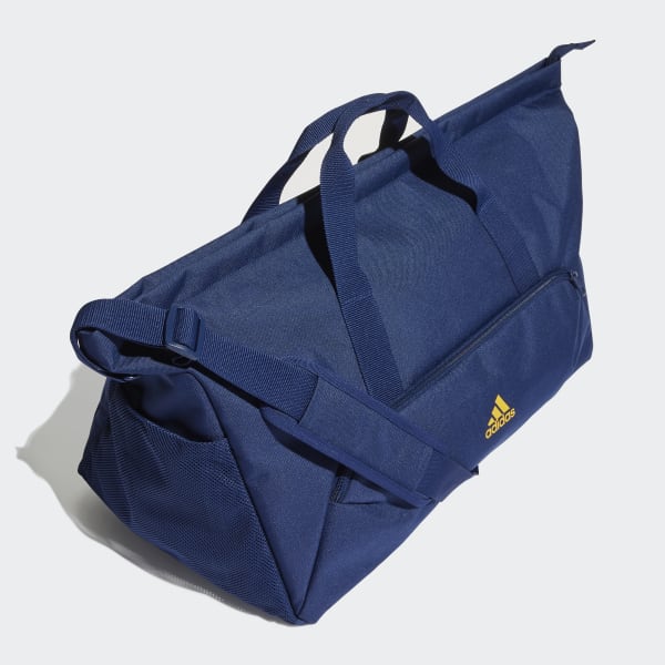 blue adidas duffle bag