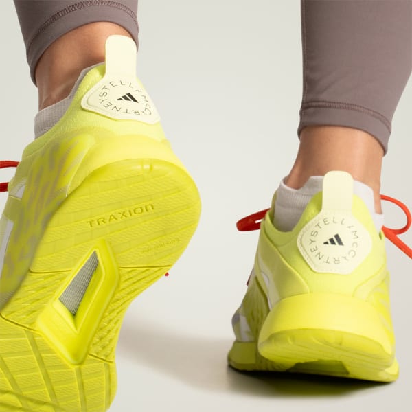 สีเขียว รองเท้าเทรนนิง adidas by Stella McCartney Dropset