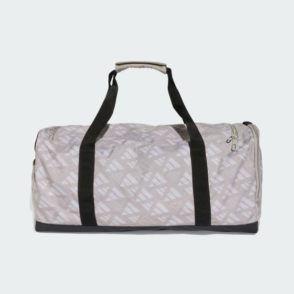 Gris Bolso deportivo mediano Linear Monogram con estampa