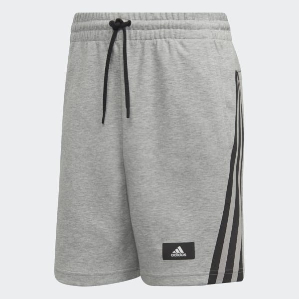 Short gris on sale adidas