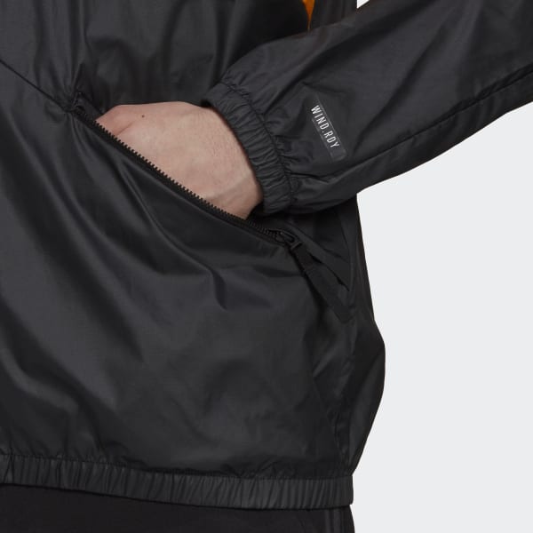 アディダス バック トゥ スポーツ WIND. RDY ジャケット - ブラック