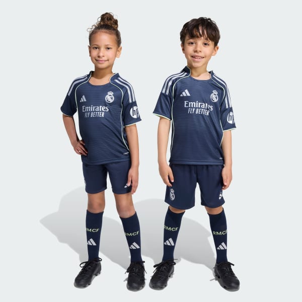 Blauw Real Madrid 25/26 Mini Uittenue Kids