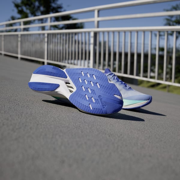 Blue Adizero Boston 12 Shoes