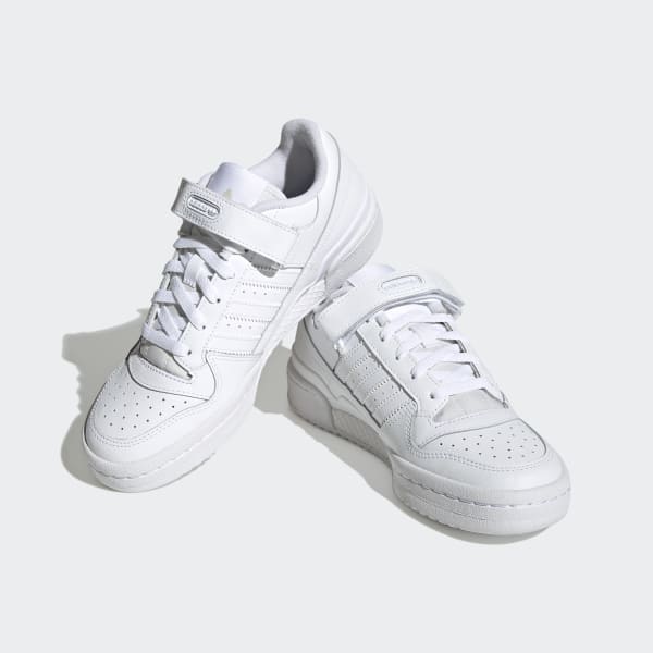 White Forum Low Shoes