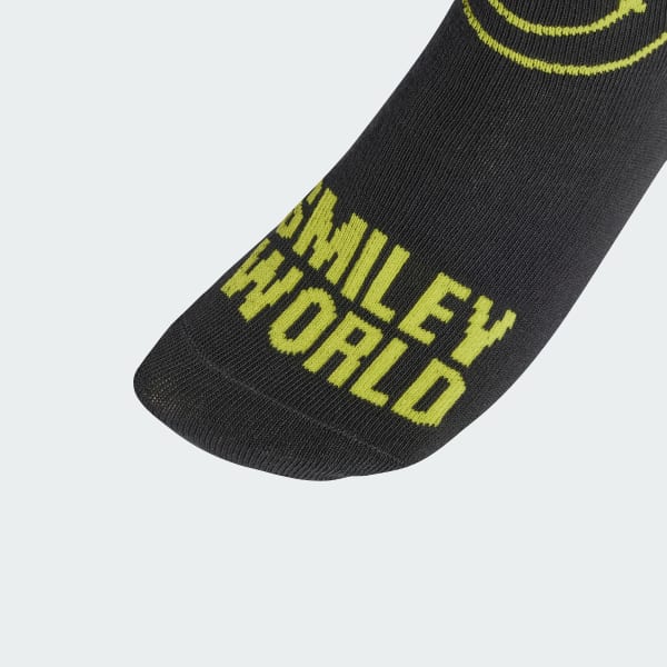 Gris Chaussettes adidas Smiley World (3 paires) enfants